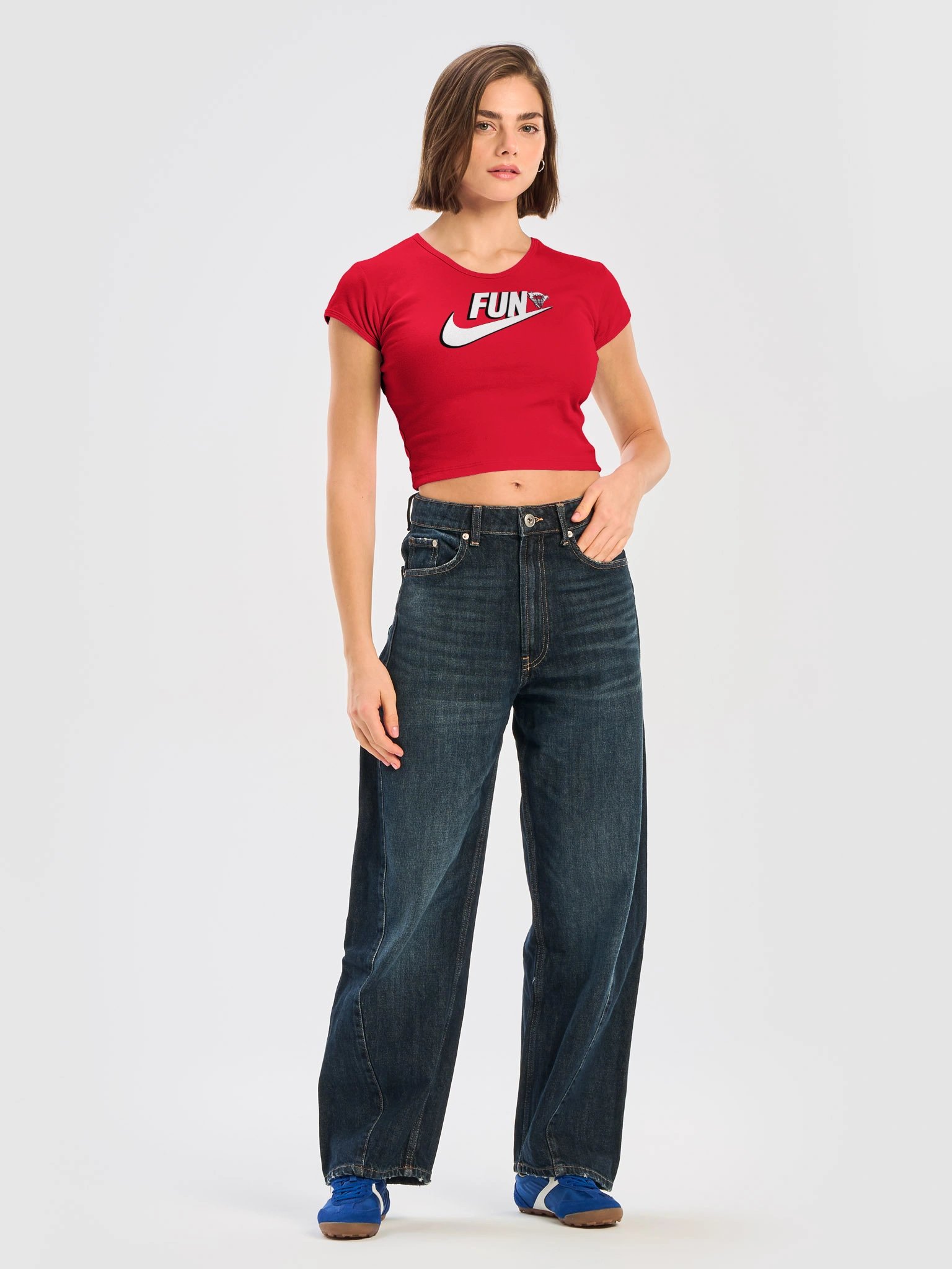 NIKE FUN CROP TOP product image (14)