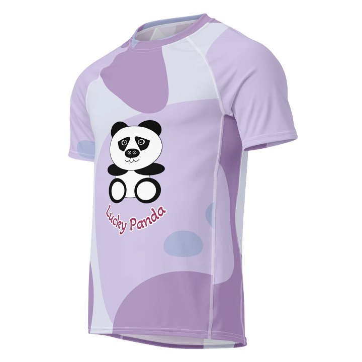 Lucky Panda All-Over Print Men's Rash Guard product image (1)
