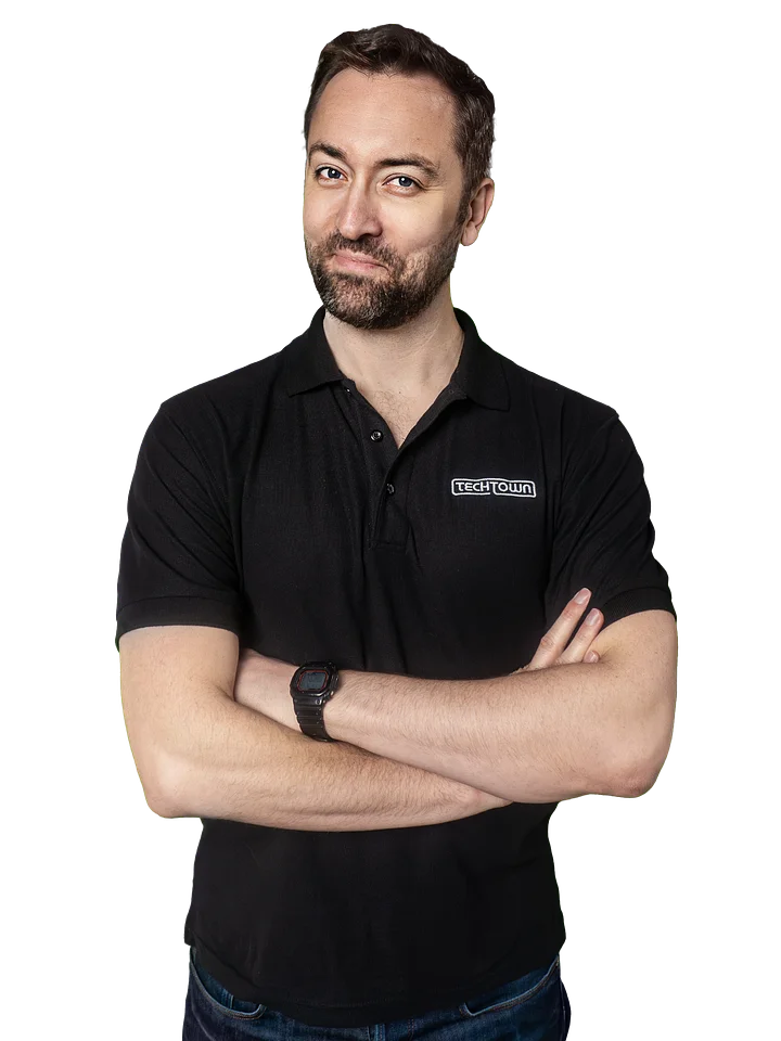 Men's TechTown Polo - Manager Black product image (1)
