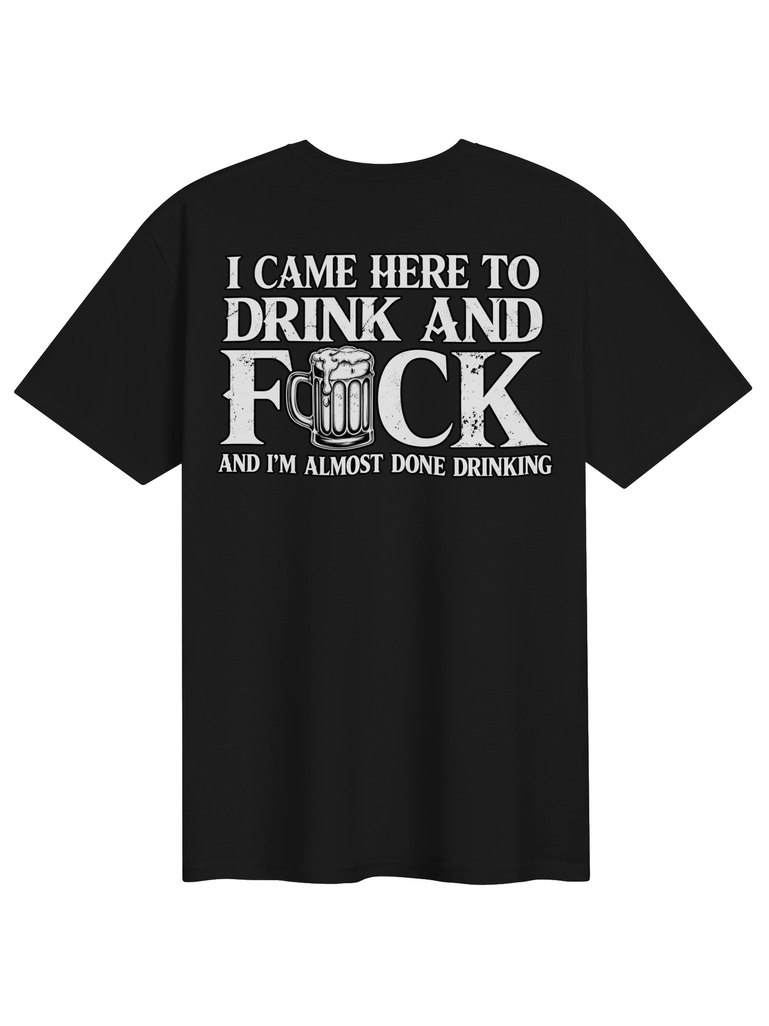 Funny Drinking Beer Shirt – Adult Humor Tee product image (1)