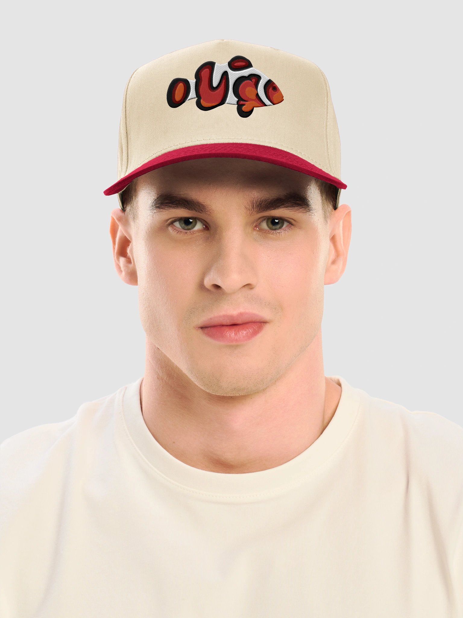 Picasso Clownfish Embroidered Baseball Cap | Clownfish Hat for Saltwater Aquarium Lovers product image (34)