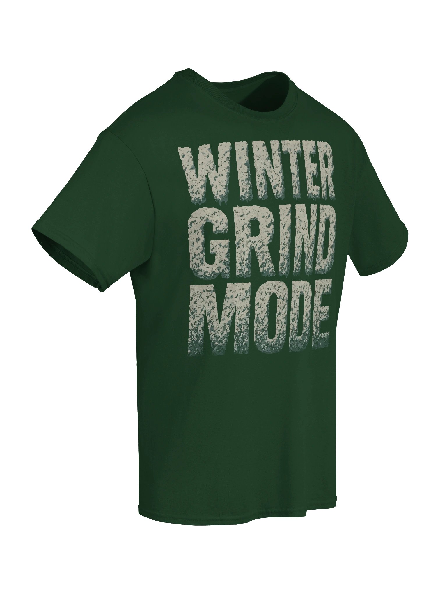 Winter Grind Mode Motivational T-shirt product image (8)
