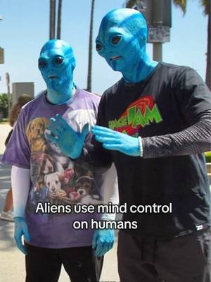 Humans are so easy to control lol 👽👋