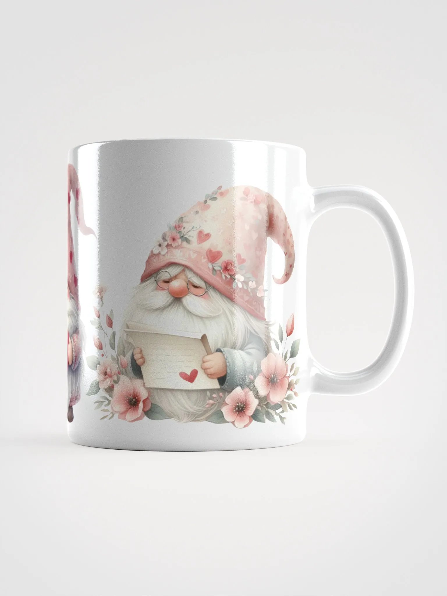 Pink Valentine Gnome Trio Mug product image (4)
