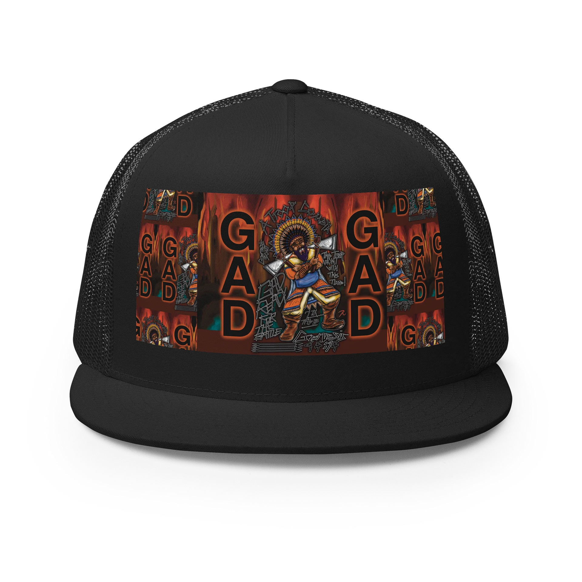 GAD Flame Trucker Cap 1 product image (1)