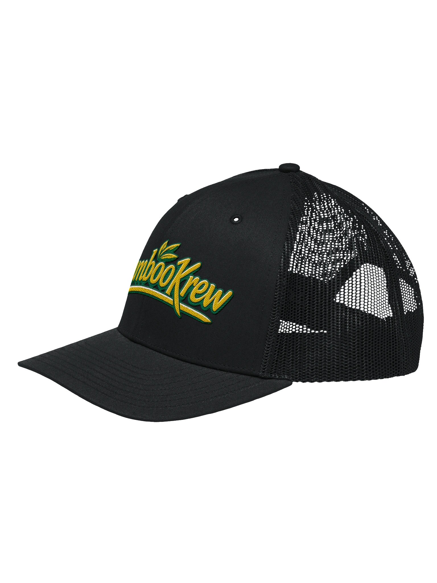 Bamboo Krew Leaf Trucker Hat product image (3)