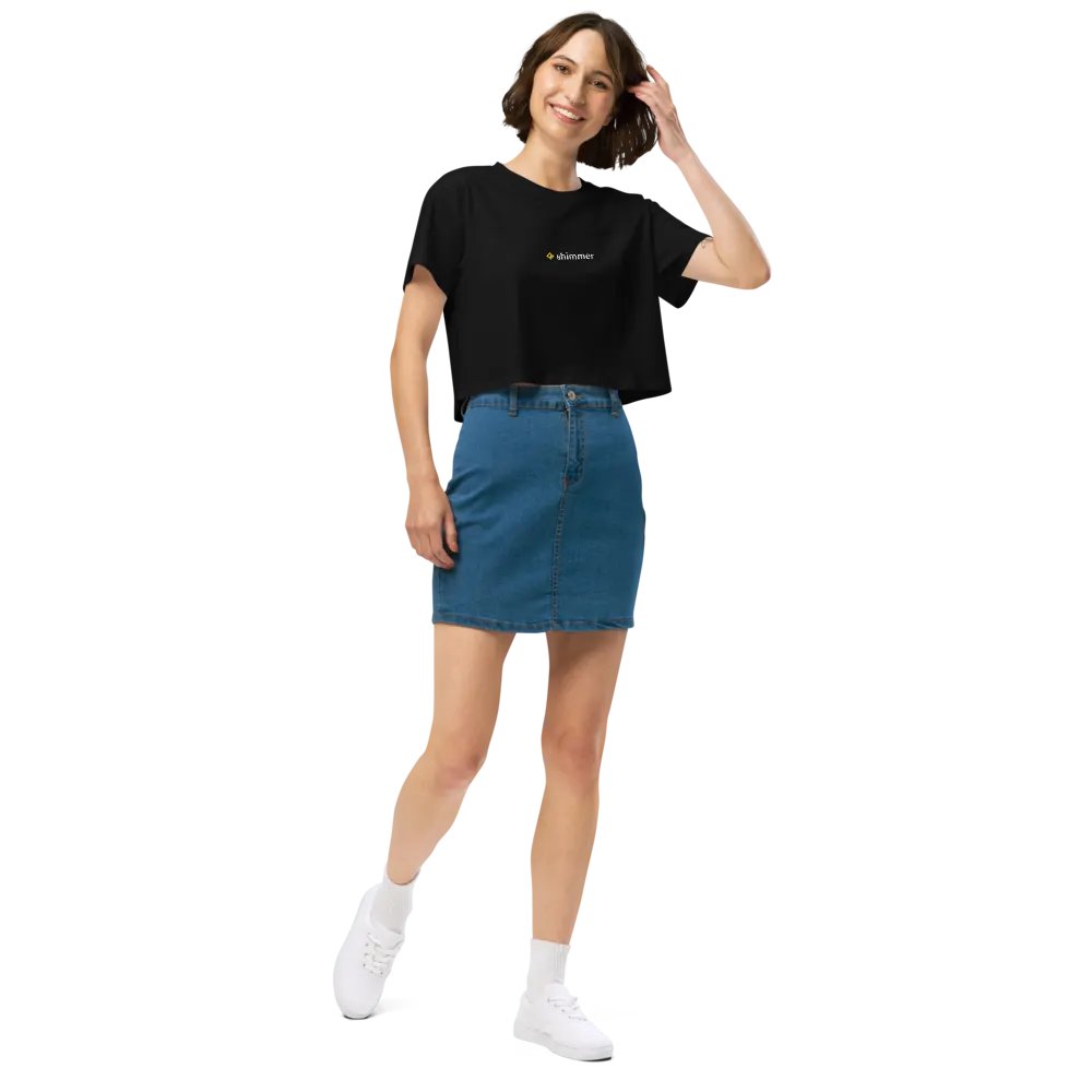 Shimmer Summer Midnight Crop product image (8)