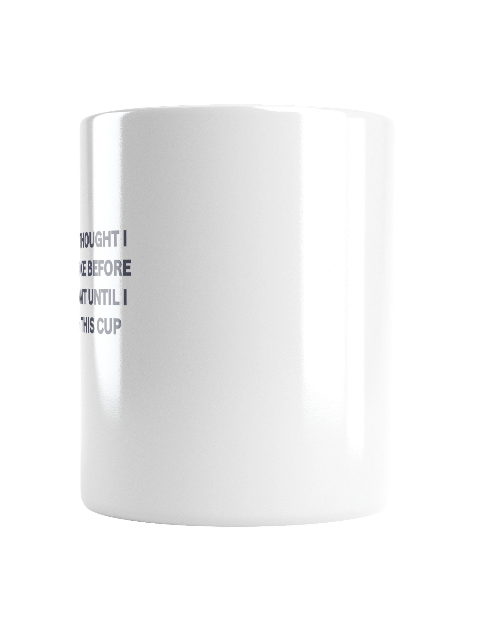 Woke White Glossy Mug product image (5)