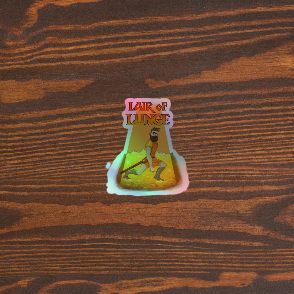 Lair of Lunge Holo Sticker product image (5)