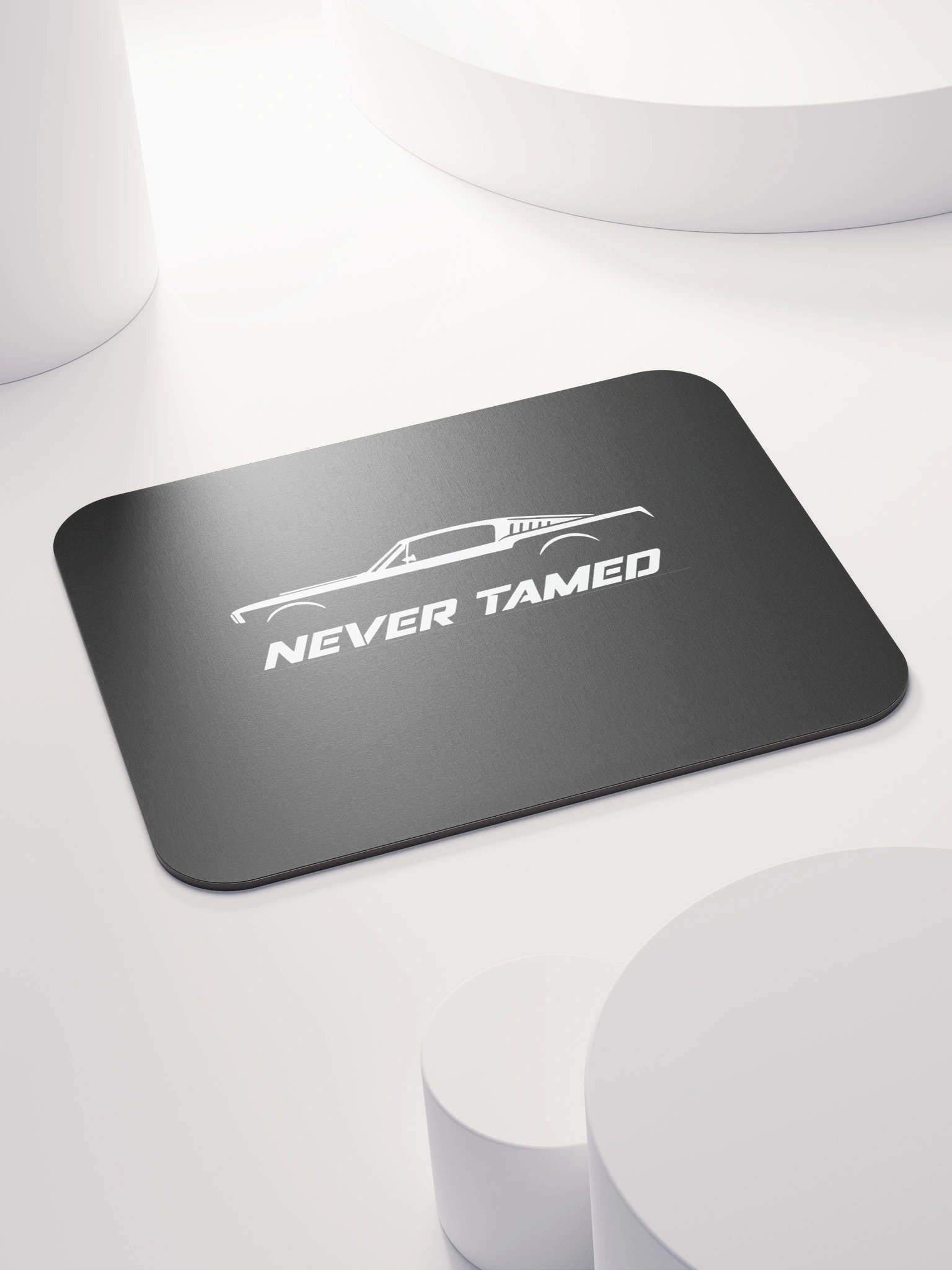 NEVER TAMED – Premium Mouse Pad product image (4)