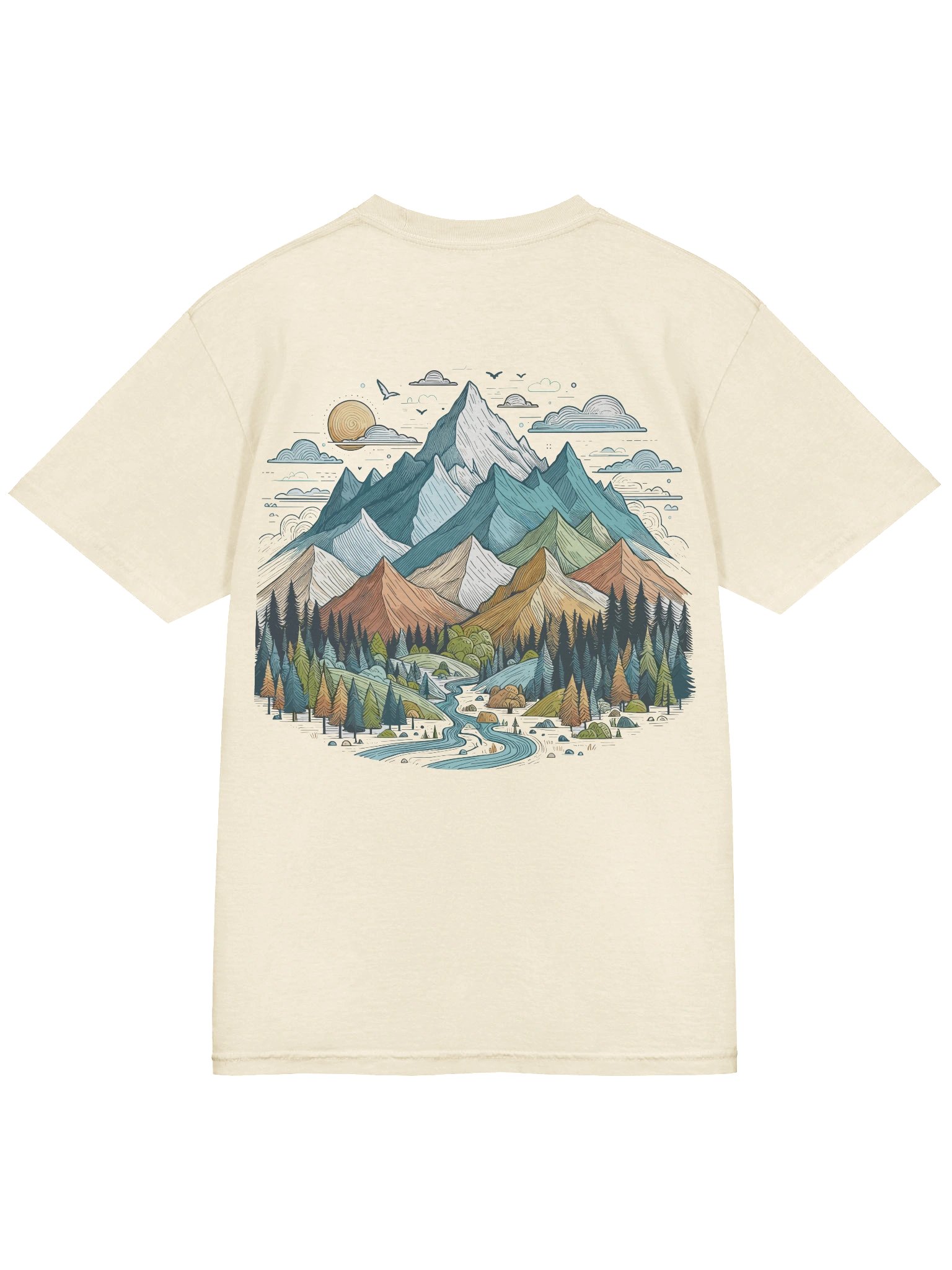 Men's On The Go Tee - Mountains product image (3)