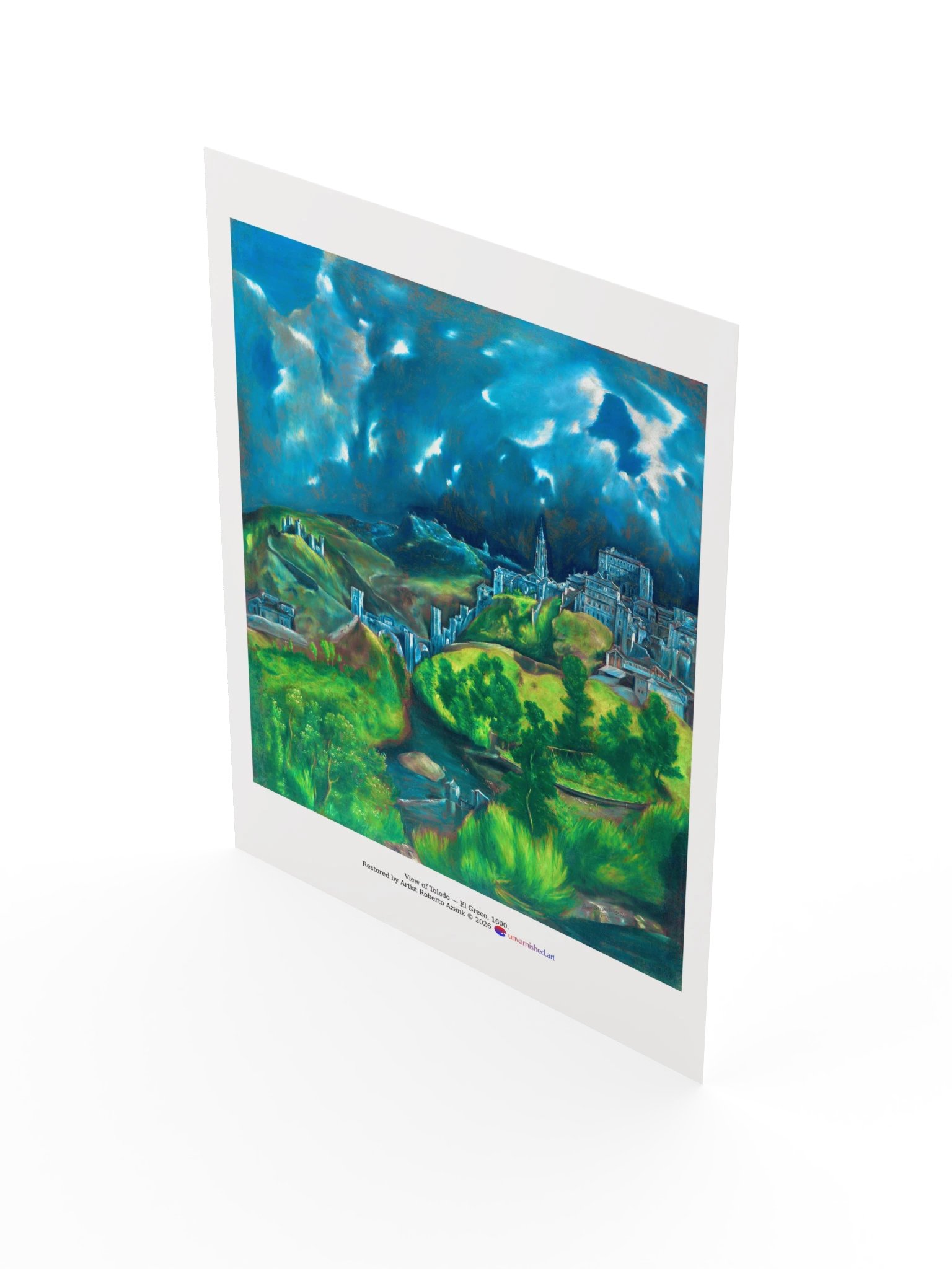 View of Toledo — Medium Poster product image (3)