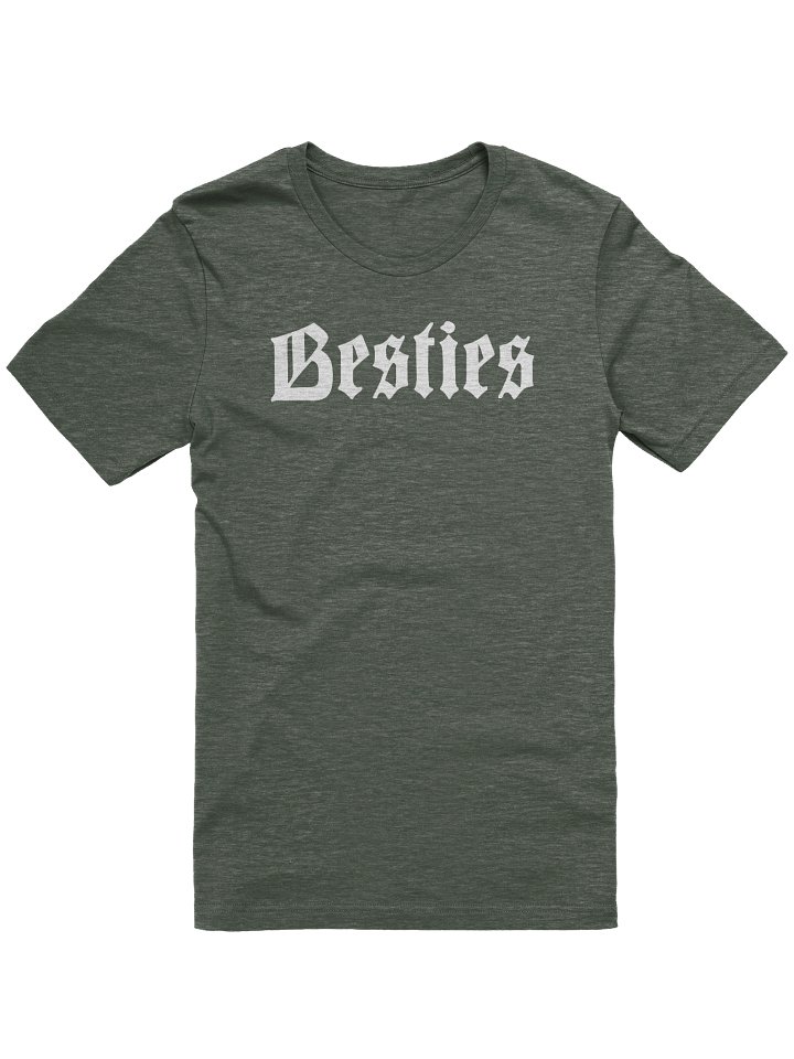 Besties Gothic Script Tee (More Colors) product image (1)