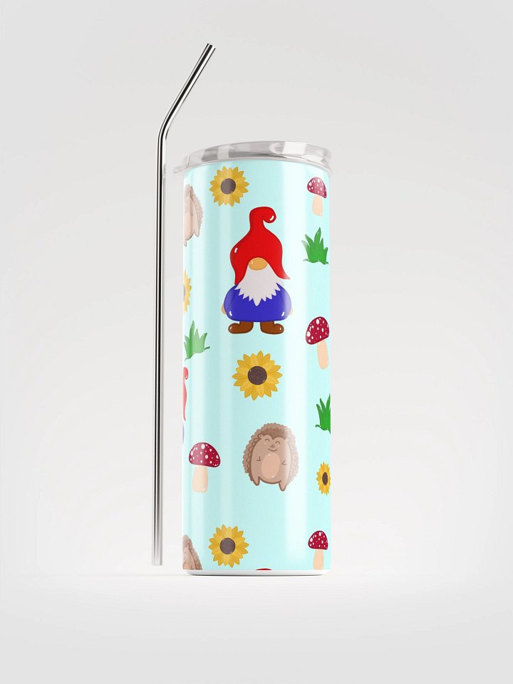 Gardening with my Gnomies Pattern Stainless Steel Tumbler product image (2)