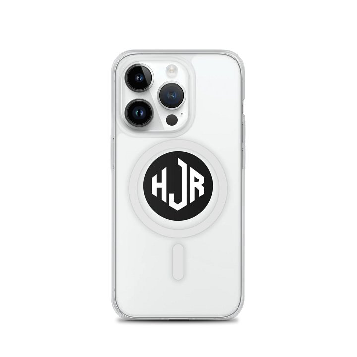 HJR Logo Clear MagSafe iPhone Case product image (3)