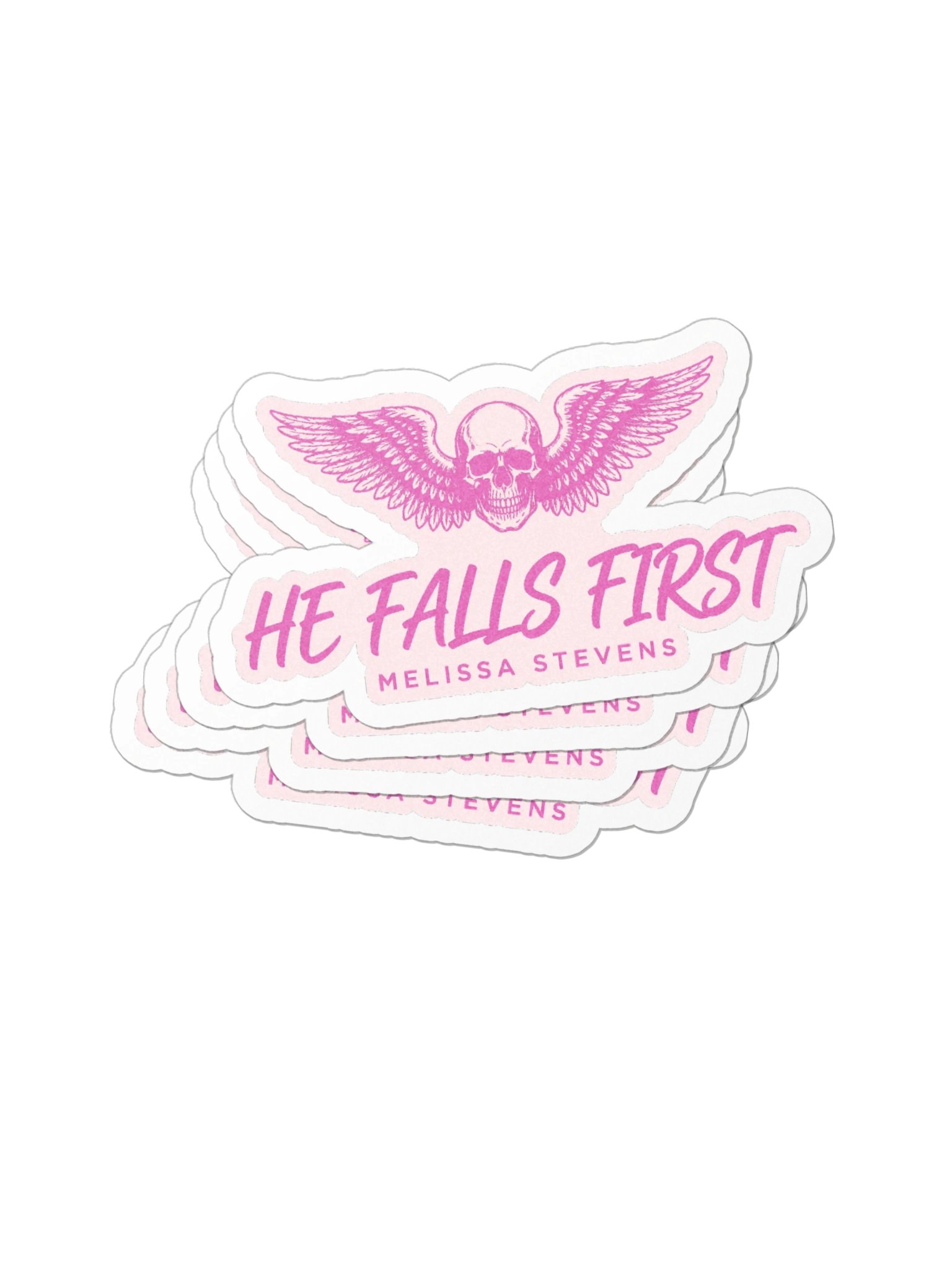 He Falls First Sticker (Script, MS) product image (2)