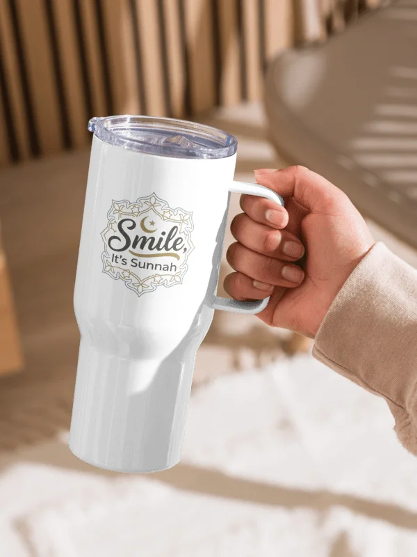 Smile it's Sunnah - Stanley Travel Mug - Big Cup of Happiness product image (5)