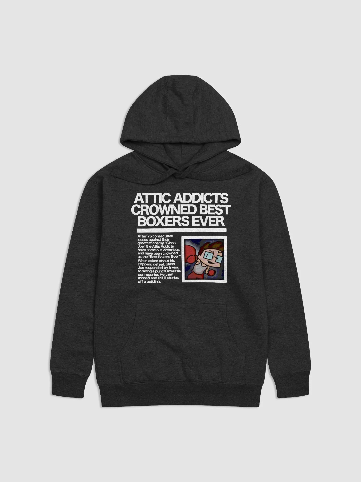 Attic Addicts Boxing Hoodie product image (8)