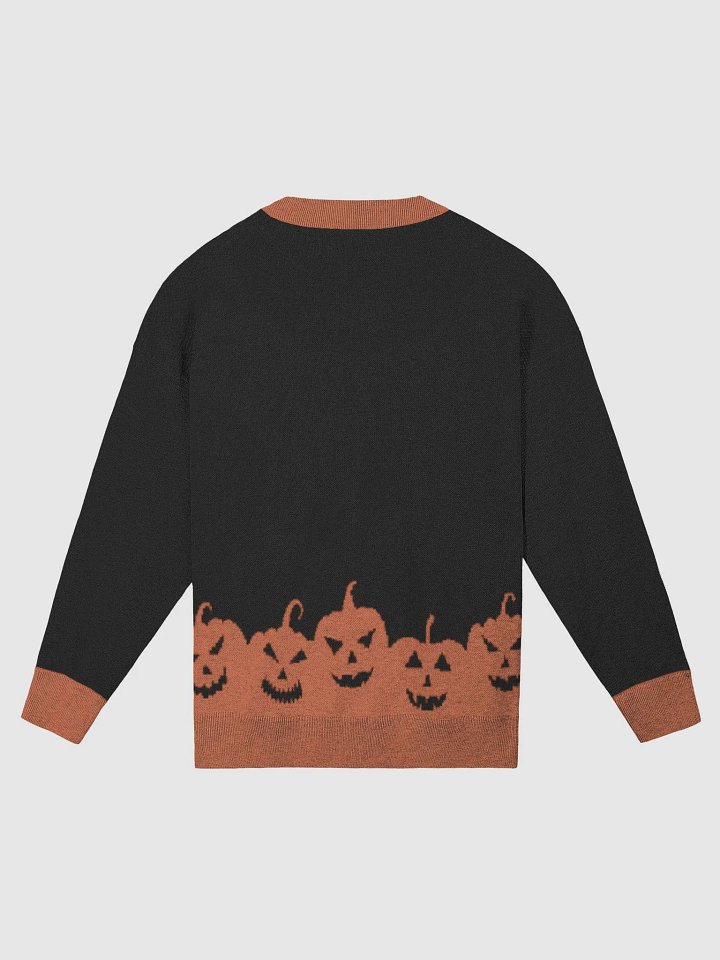 Halloween knitted sweater. "My mood is perfect for Halloween" product image (9)