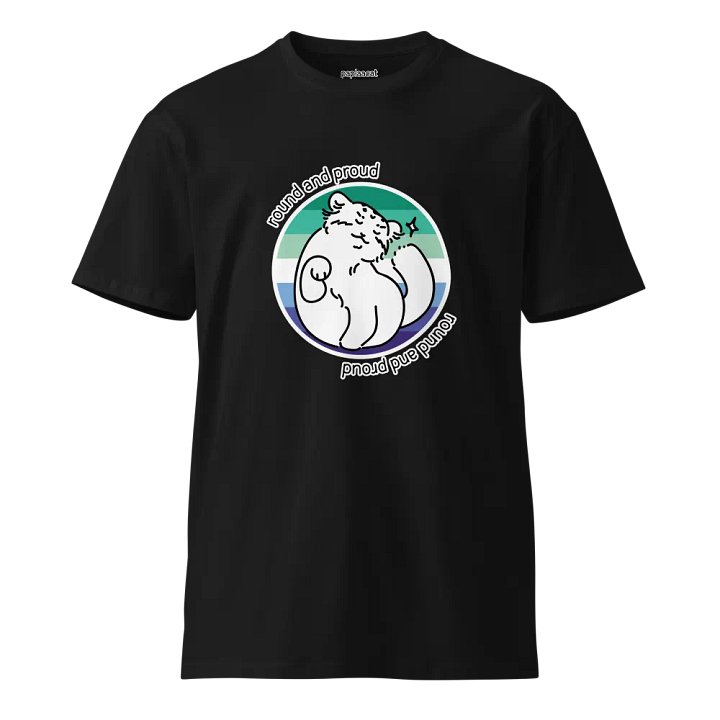 Round and Proud Manul Gay MLM Version - AS Colour Unisex T-Shirt product image (1)