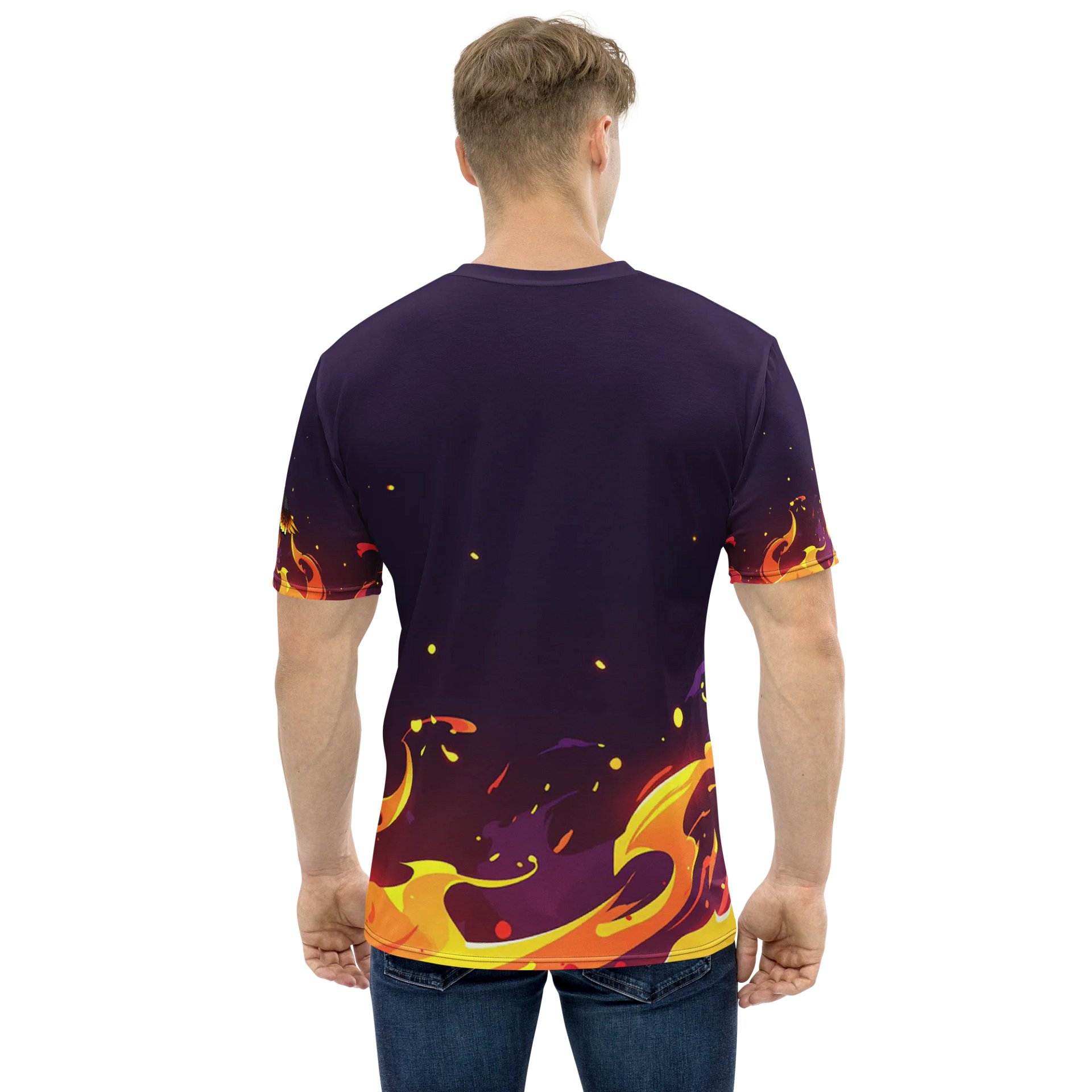 Fiery Resolve – All-Over Print Shirt product image (2)