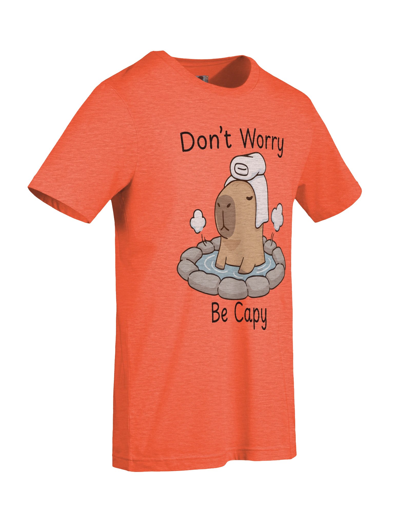 Don't Worry Be Capy T-Shirt product image (9)