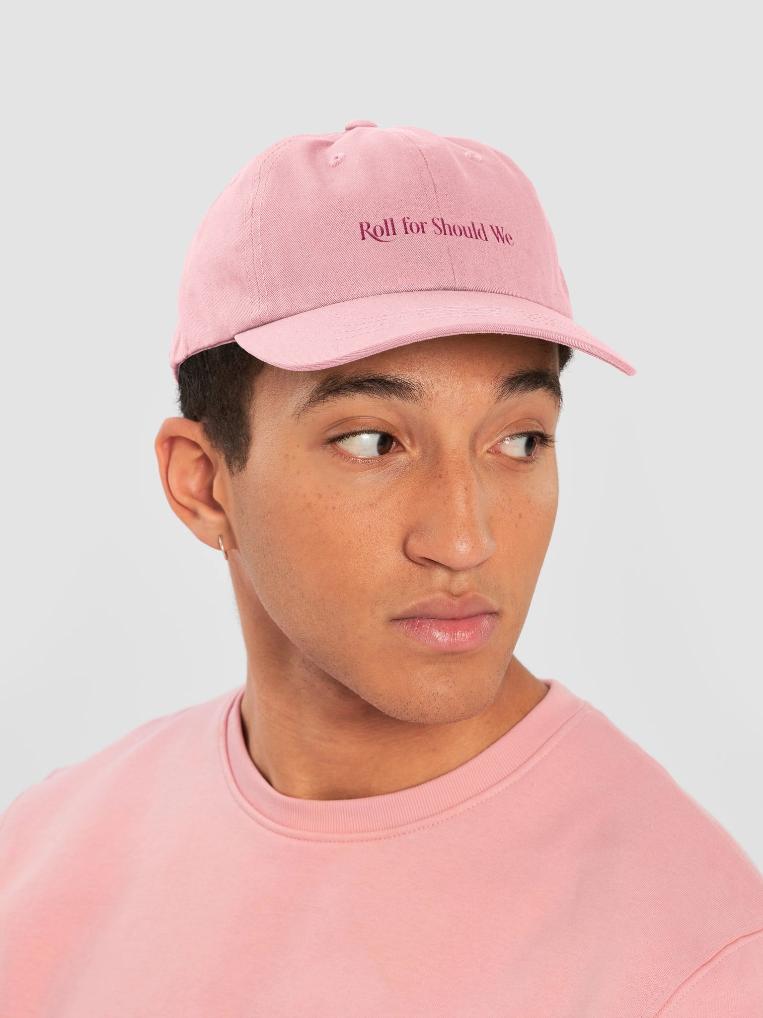 Roll for Should We Hat - Pink product image (6)