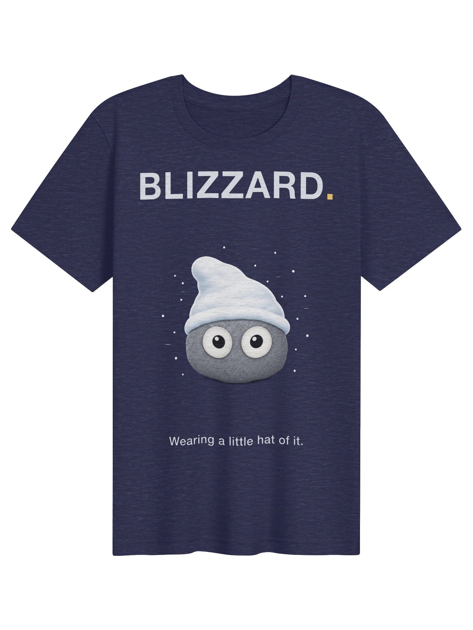 BLIZZARD. Wearing a Little Hat of It. T-Shirt product image (1)