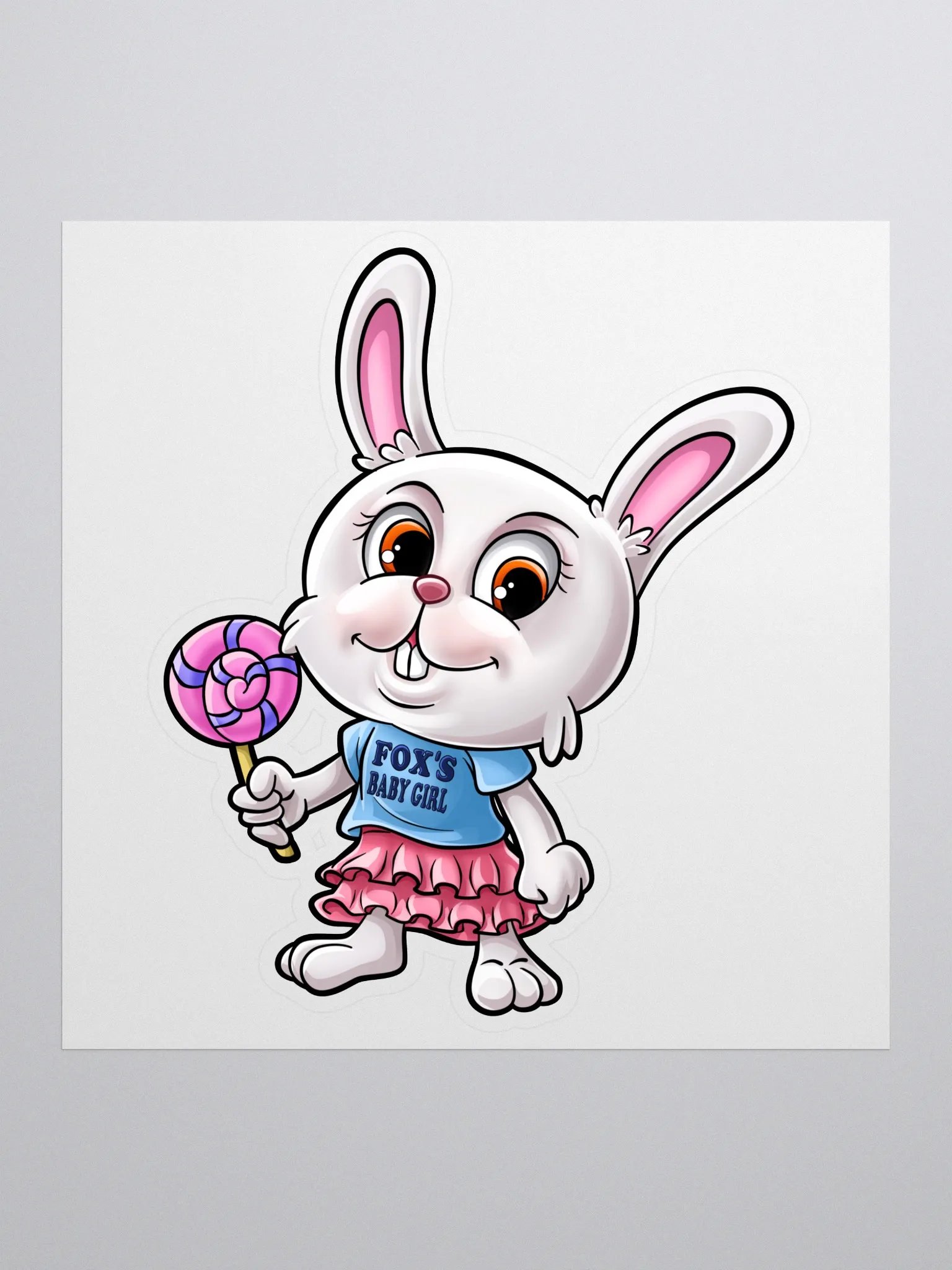 Fox's Baby Girl Sticker product image (1)