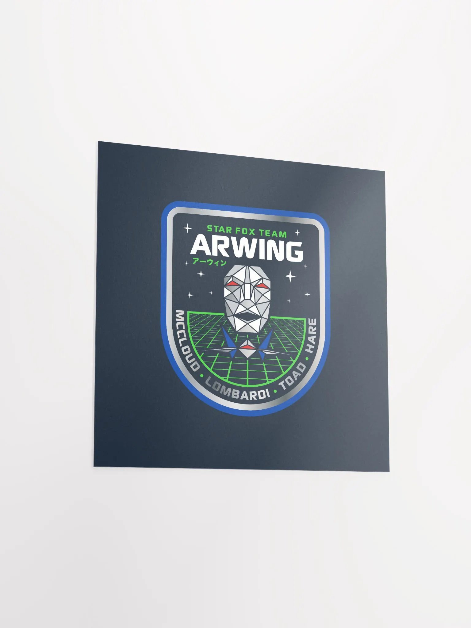 'Star Fox Team' Mission Patch Art Print product image (4)
