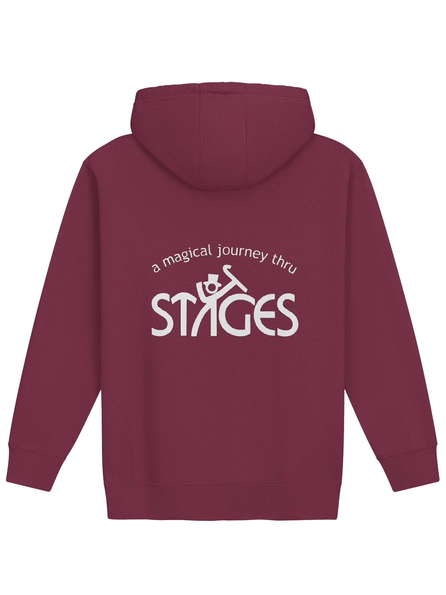 Unisex Cotton-Blend Hoodie with "Stages Dad" product image (14)