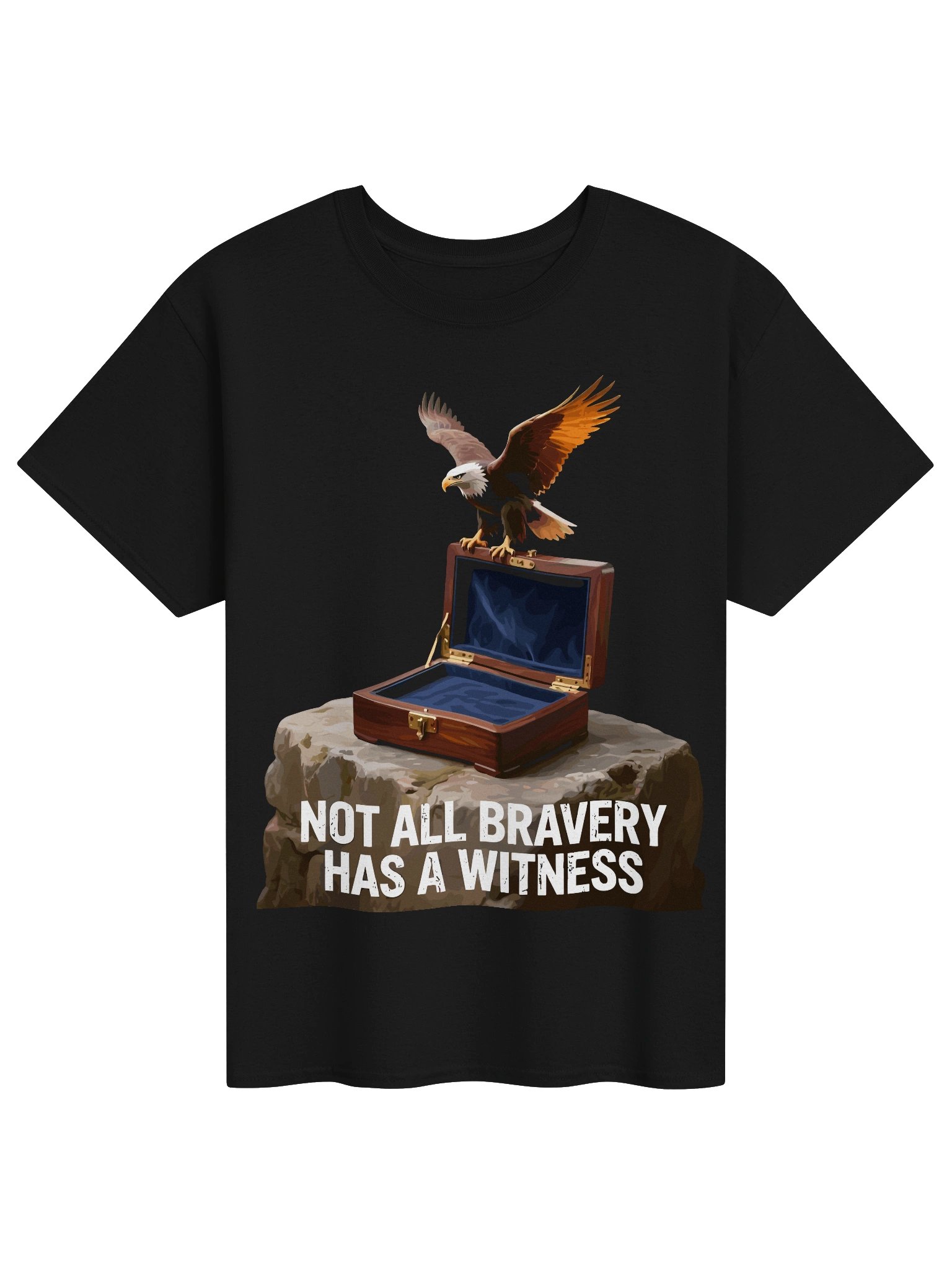 Not All Bravery Has a Witness Eagle Tee product image (1)