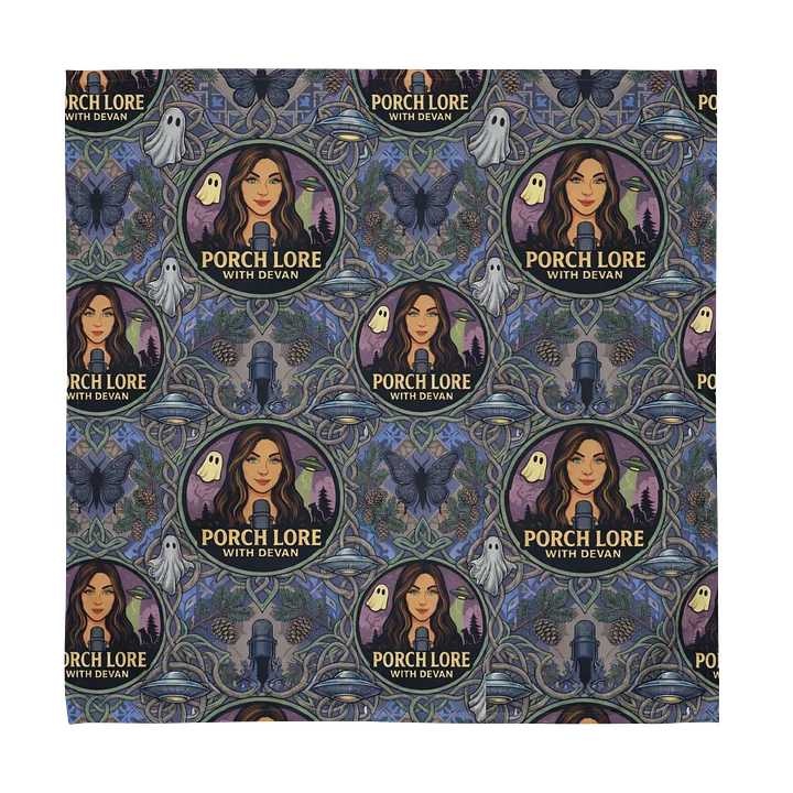 PORCH LORE DEVAN PERIWINKLE MOTH TABLE NAPKINS product image (1)