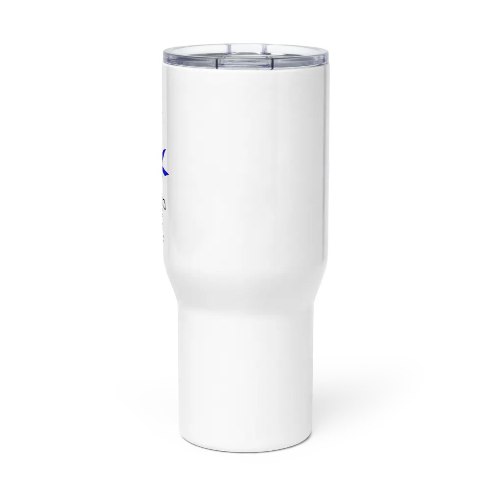 Living With Ataxia Handled Travel Mug product image (2)