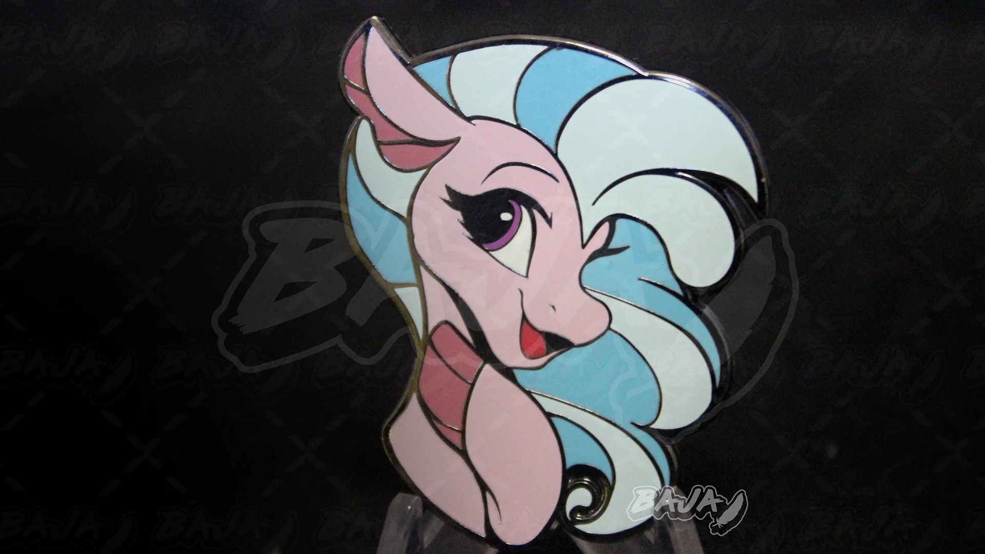 Silverstream Seapony Enamel Pin product image (1)