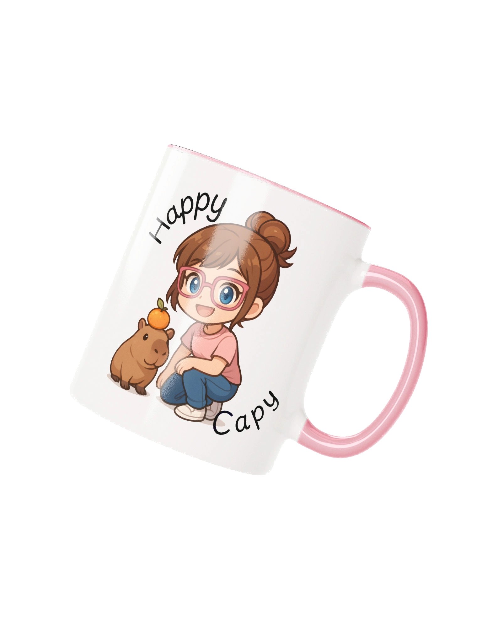 Happy Capy Ceramic Mug product image (2)
