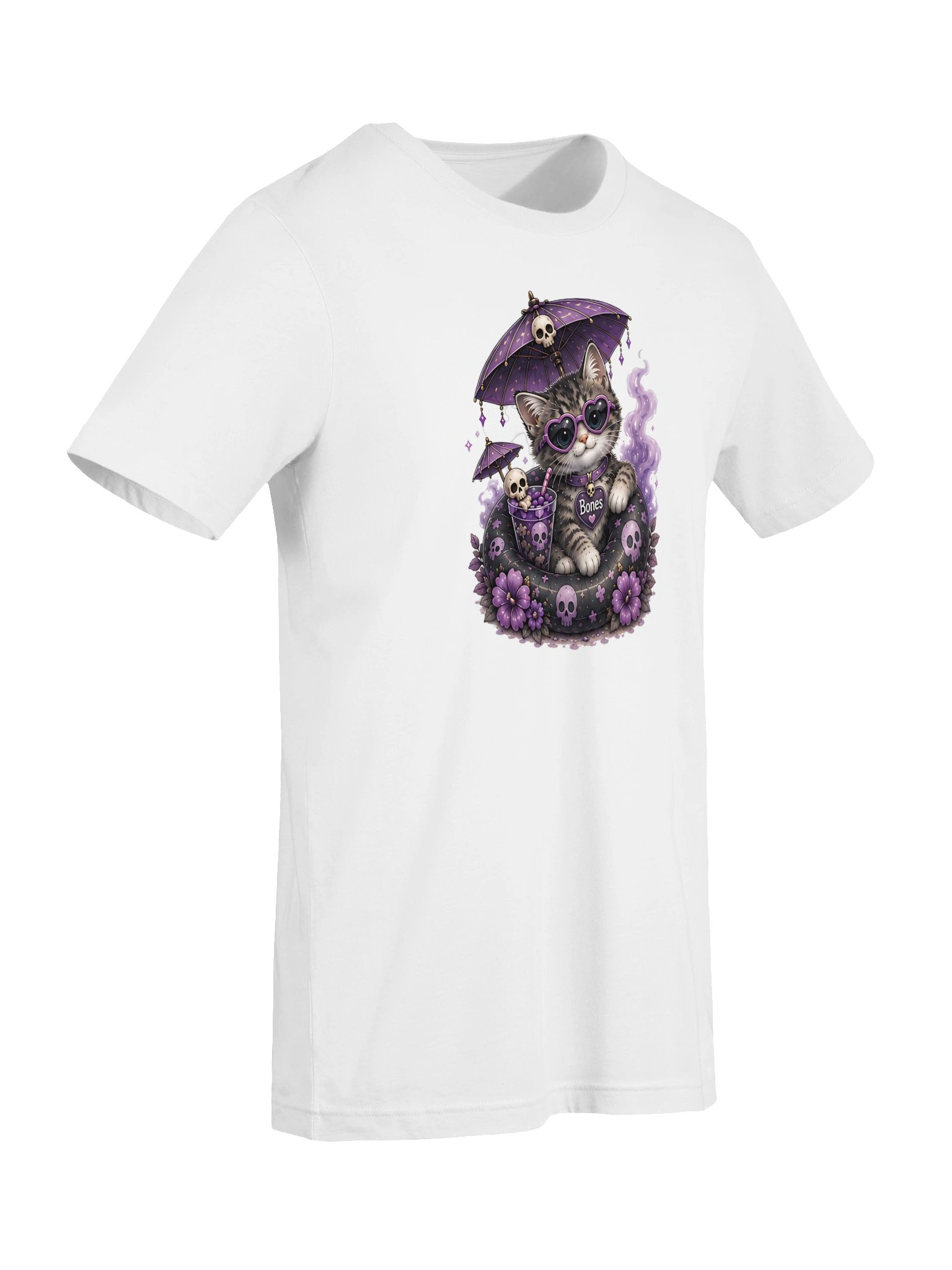 ''Bones the Summer Cat'' Unisex Supersoft T-Shirt product image (3)