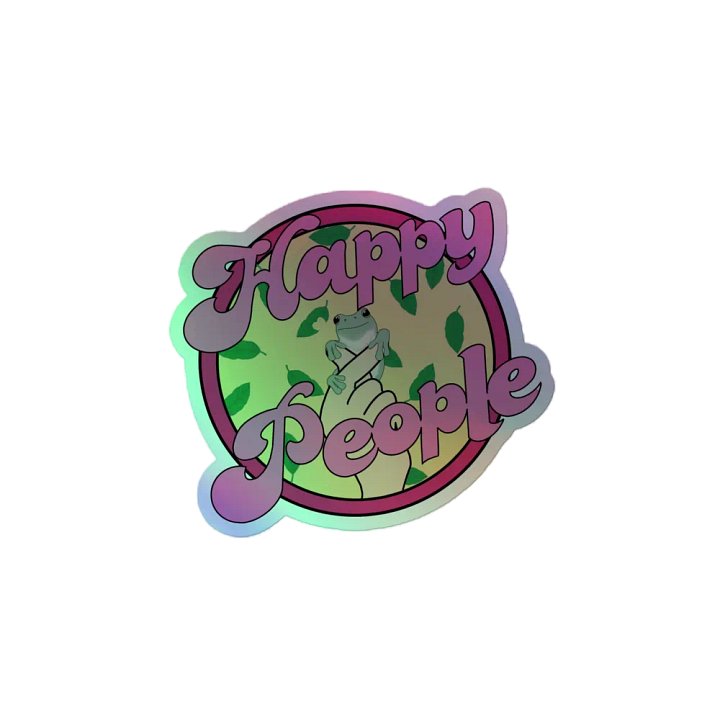 'Heart'' Holographic Sticker product image (2)