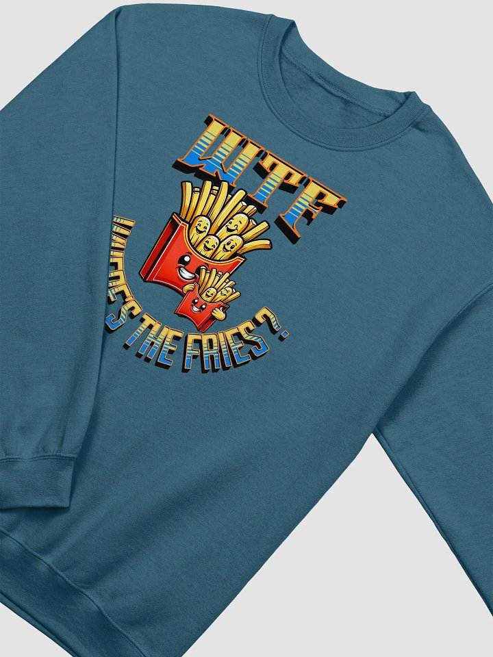 WTF Wheres The Fries Crewneck Sweatshirt product image (12)