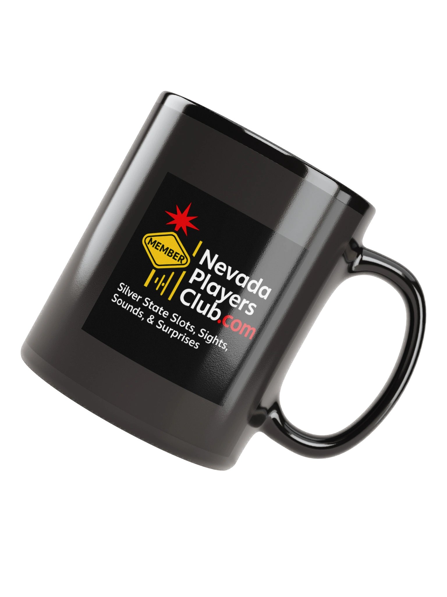 Black Nevada Players Club Member Mug product image (8)