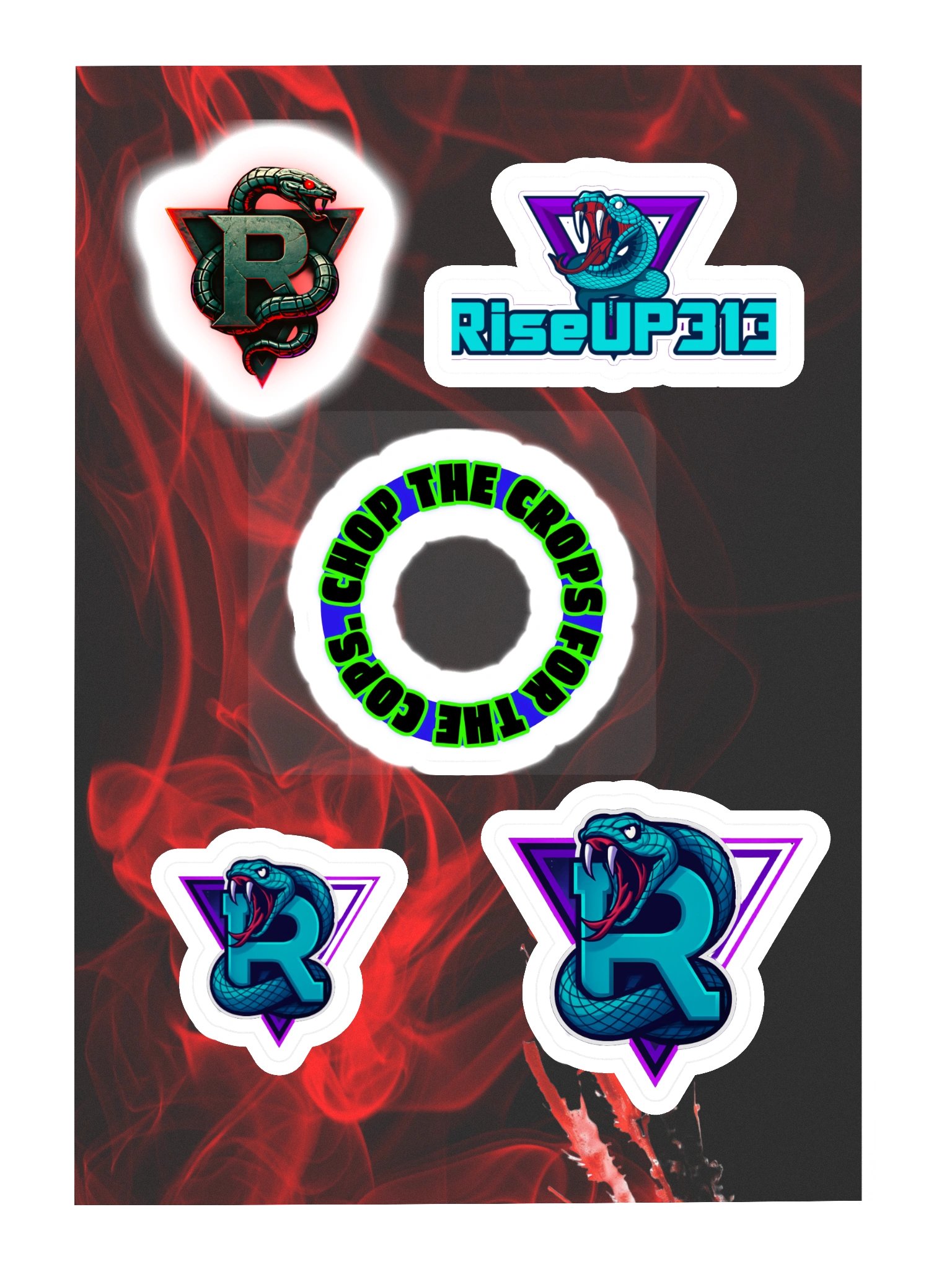 Riseup313 Sticker Sheet product image (3)