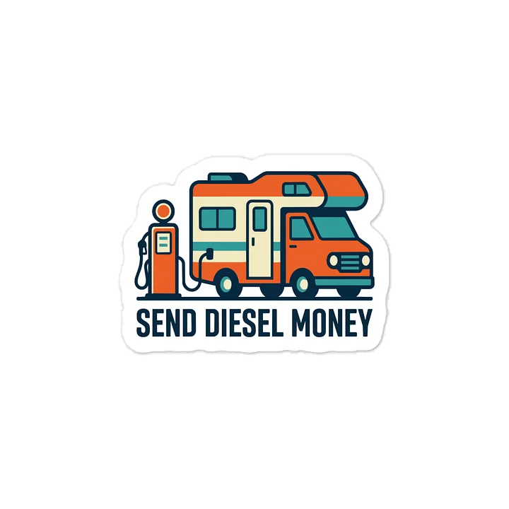 Send Diesel Money Sticker product image (1)
