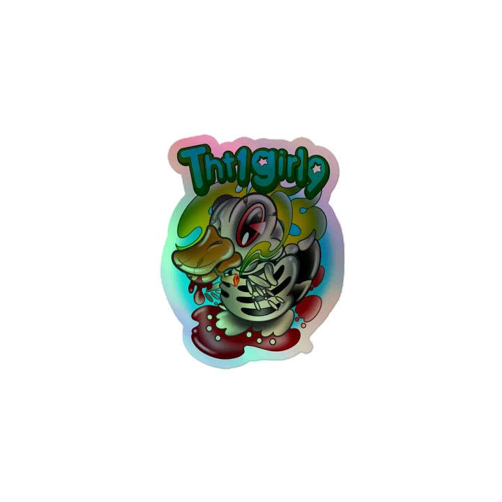 THT1SHINYDUCK STICKER product image (1)