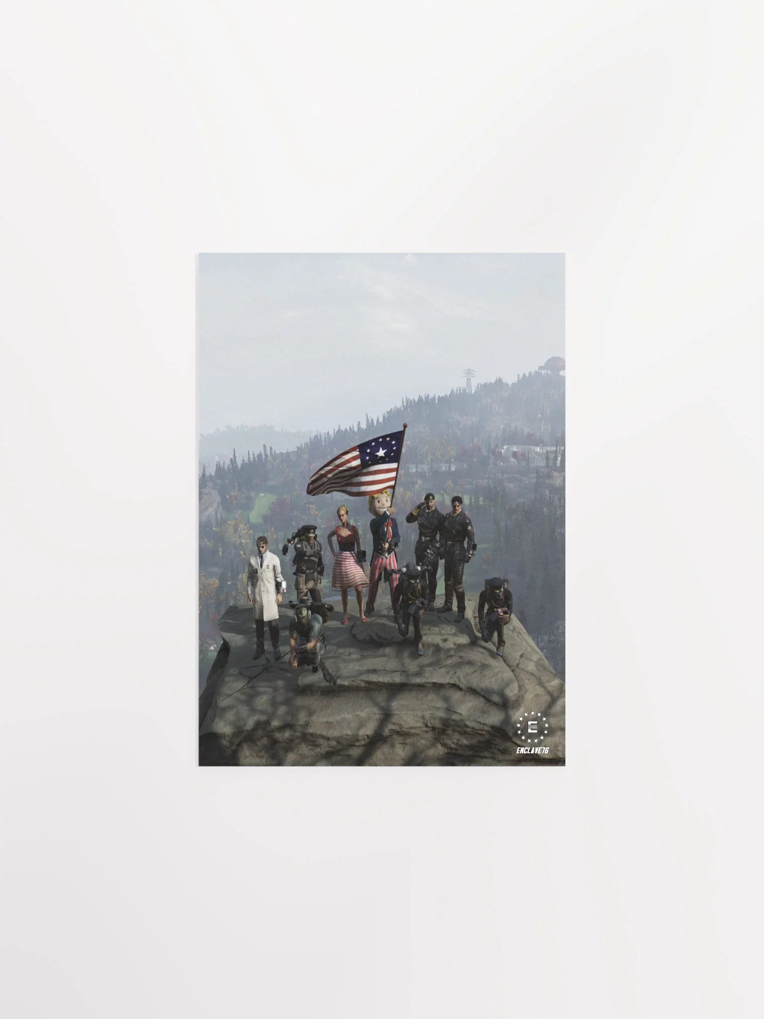 Enclave76 2025 Matte Poster product image (1)