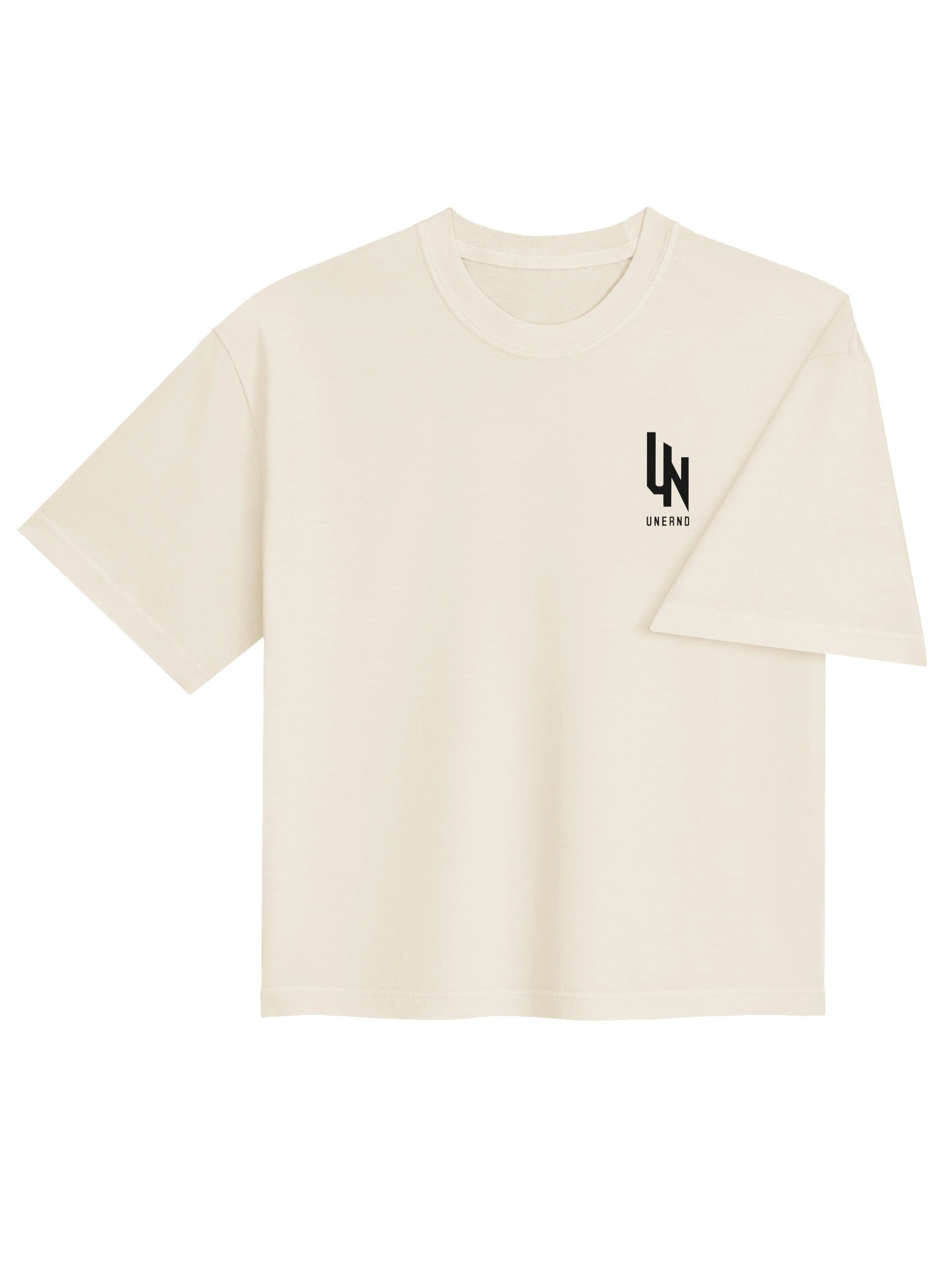 DIFFERENT STORIES. SAME GRACE. — Women’s Heavyweight Boxy Tee - Ivory product image (4)