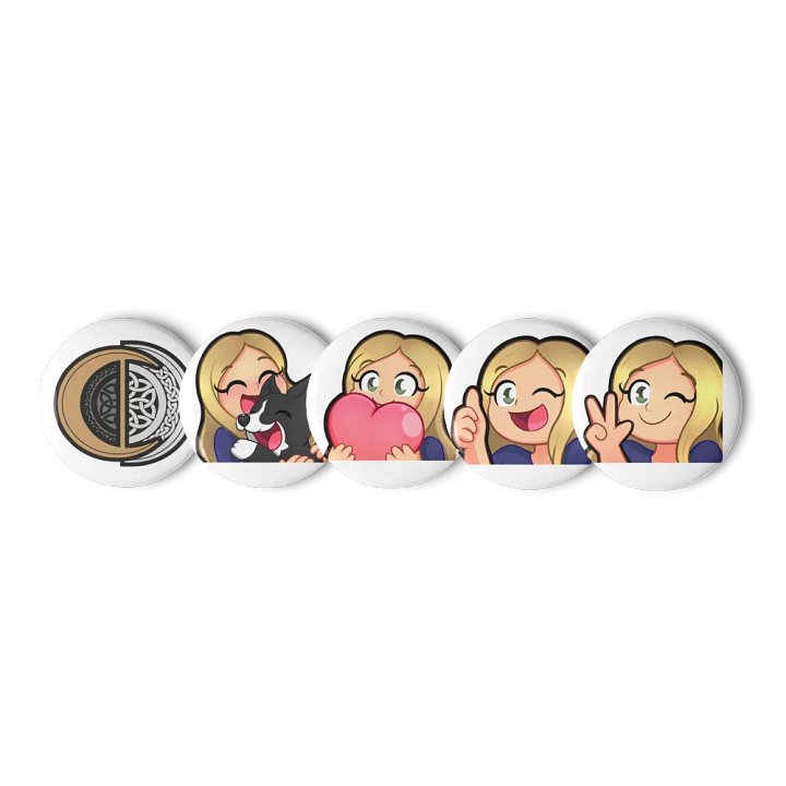 Set of 5 Cide Pins product image (1)