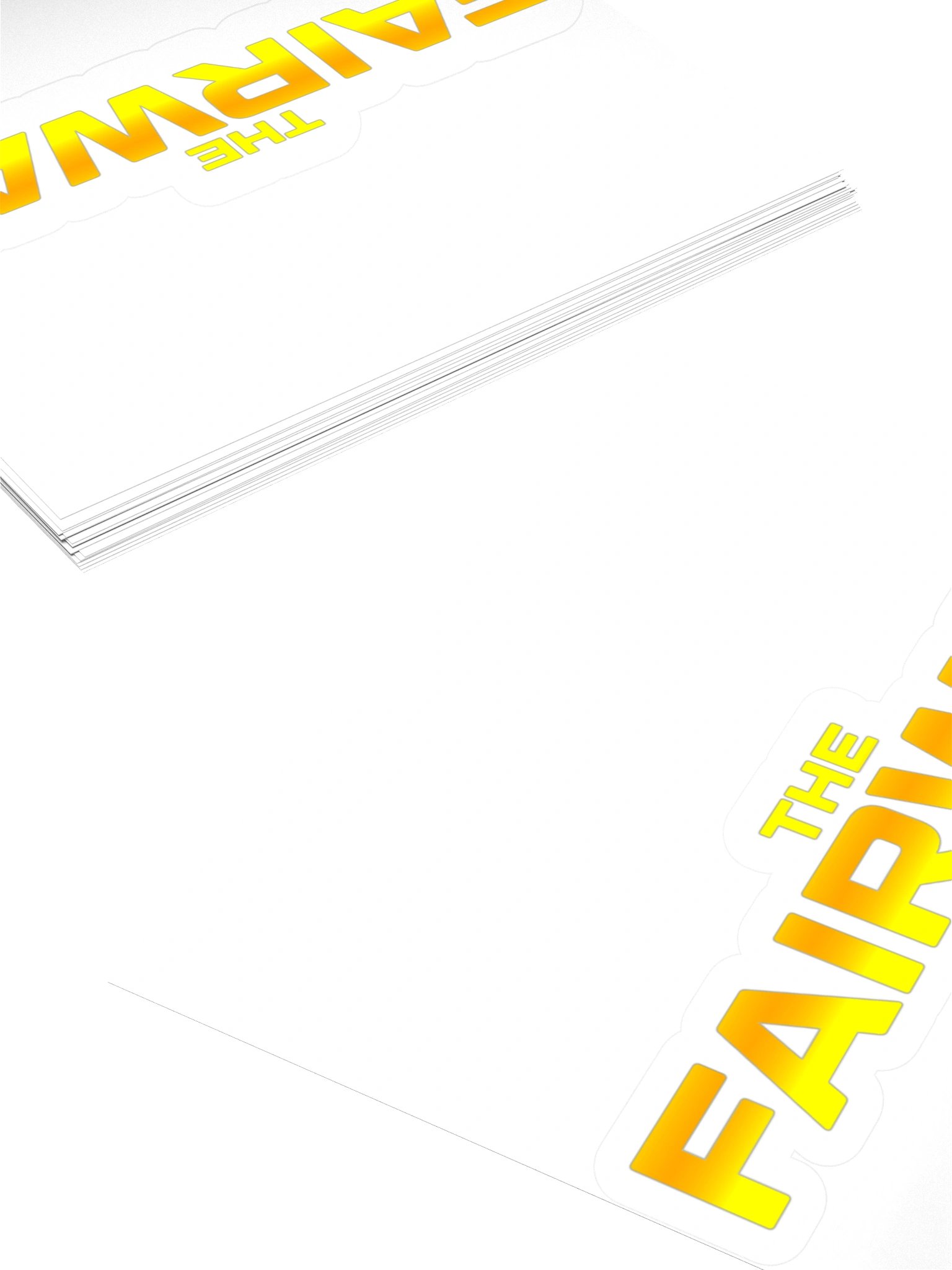 Down the Middle Sticker product image (4)