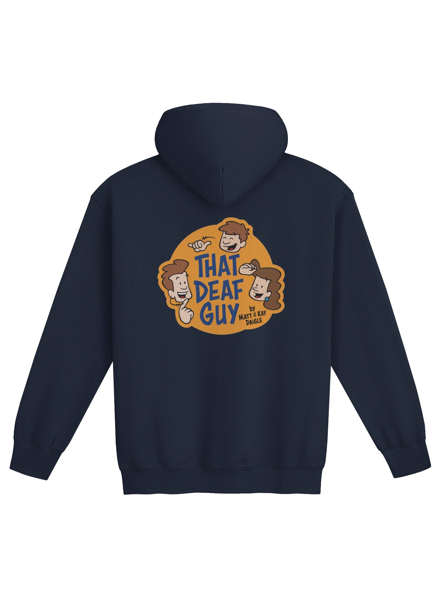 That Deaf Guy Zip Hoodie product image (2)