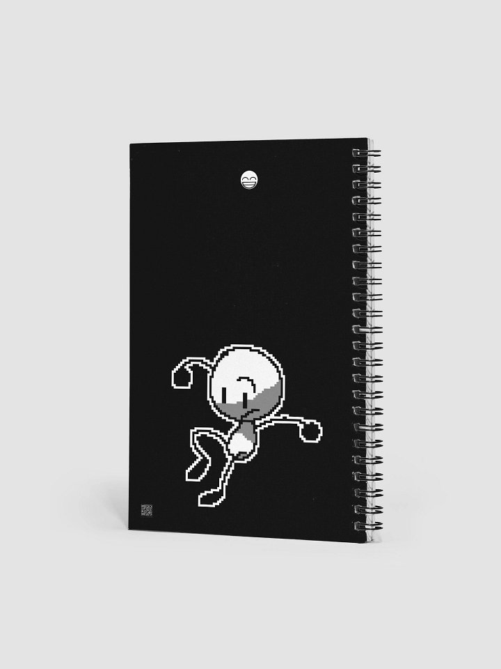 Pixel-Art Verzee Spiral Notebook product image (2)