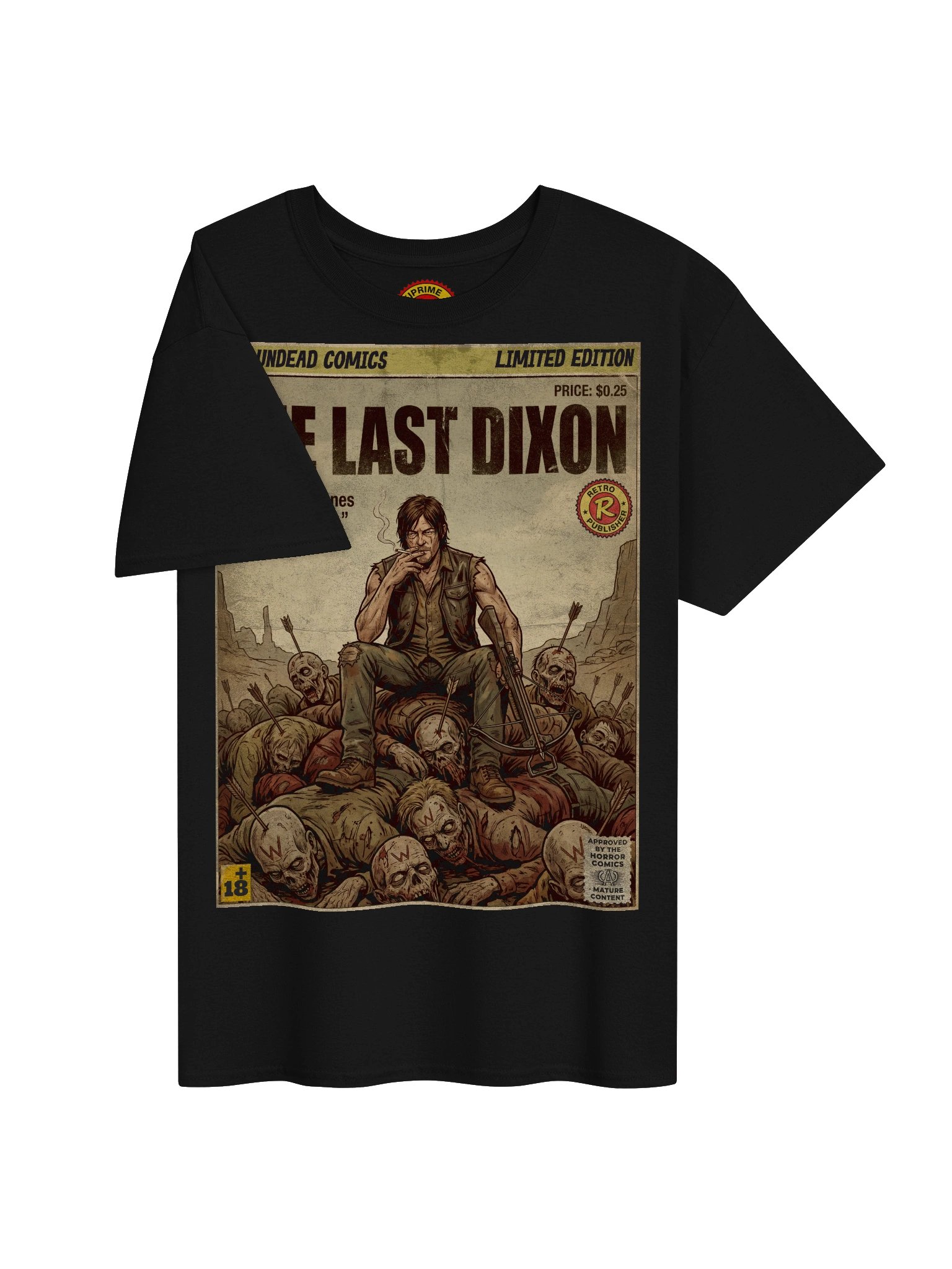 The Last Dixon Comic Art T-Shirt product image (3)